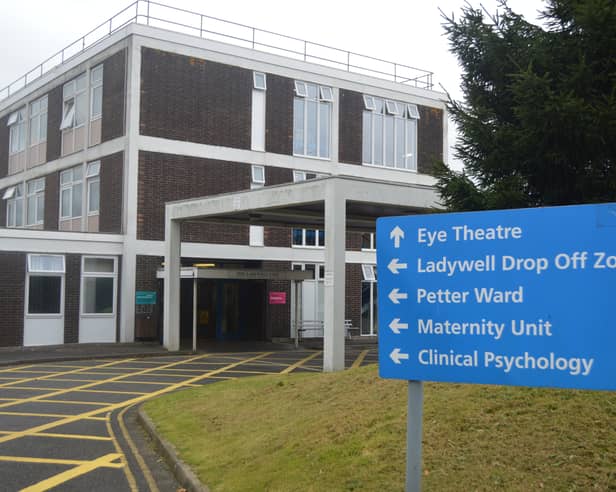 The Ladywell maternity unit at North Devon District Hospital