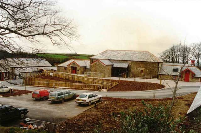 The then Calvert Exmoor centre when it opened in the 1990s. Credit: Calvert Devon