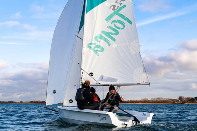 Over the years sailing was one of the popular pastimes enjoyed on the waters of Wistlandpound by Calvert Devon customers. Credit: Calvert Devon
