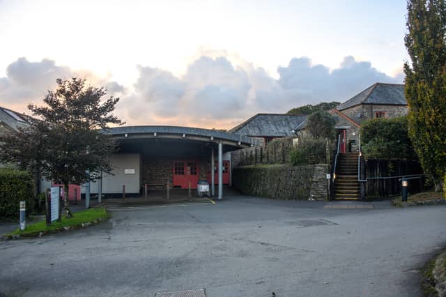 The converted farmhouse at Kentisbury which is the home of Calvert Devon – the charity has announced it is to close this month. Credit: Lewis Clarke