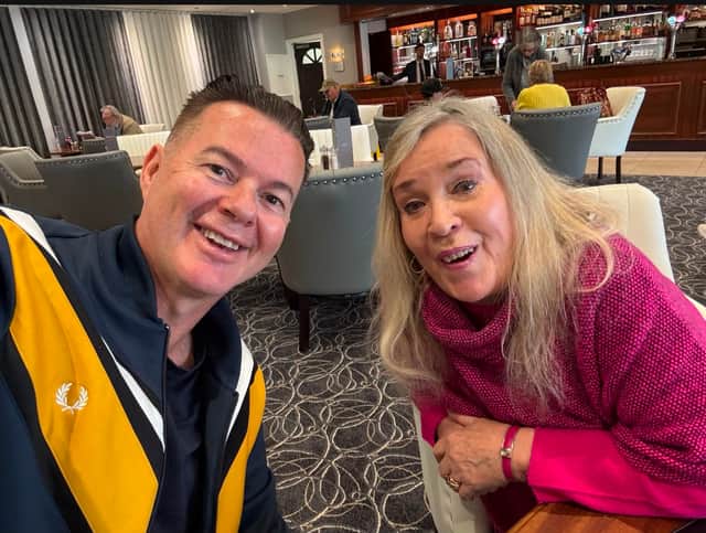 Carl Medland and his former North Devon College voice tutor, Elizabeth Revill, will be working on a new feature film centred around Rose West. Credit: Carl Medland