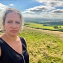 Devon County Council's Cabinet Member for Rural Affairs, Cheryl Cottle-Hunkin, pictured at the site of the proposed AI data centre in Great Torrington.