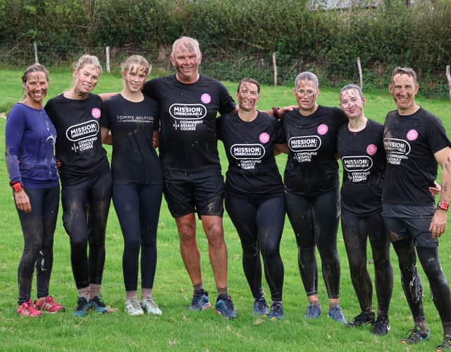 The event has lots of camaraderie alongside the physical challenges. Credit: North Devon Hospice