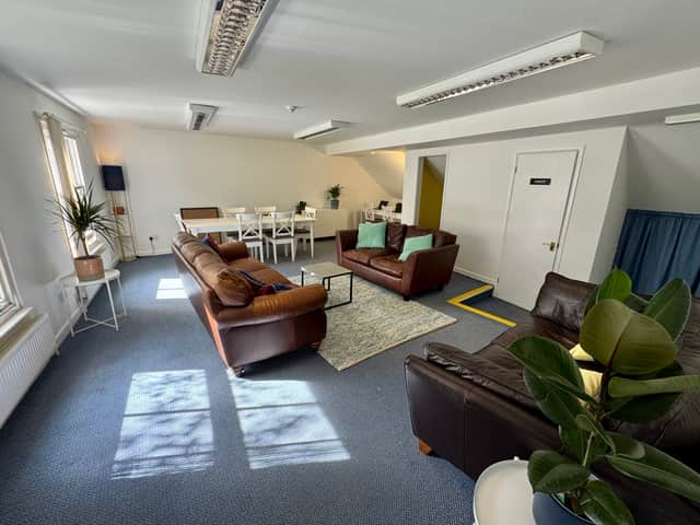 Inside the main lounge, activity and study area at North Devon Cove in Barnstaple. Credit: North Devon Today
