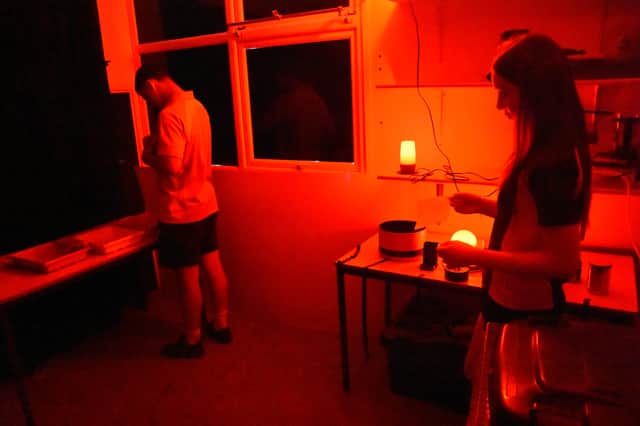 The festival will include workshops to learn the arcane mysteries of the darkroom with Steve Gear. Credit: Steve Gear