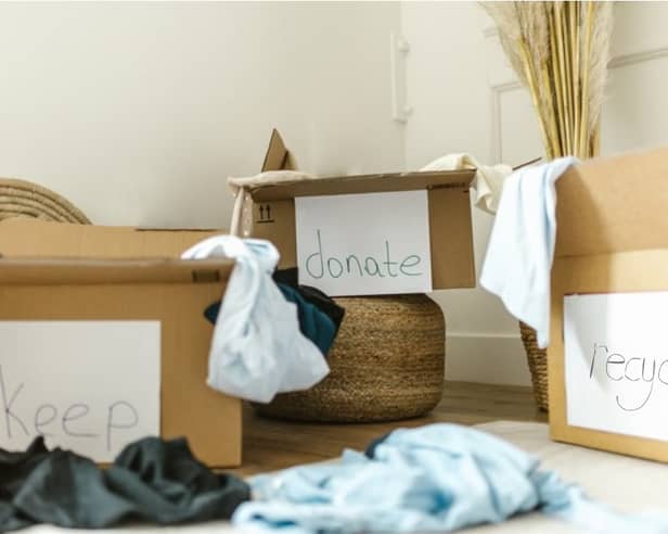 Why not take advantage of the season change to sort, repurpose, donate or recycle unwanted clothing or textiles?