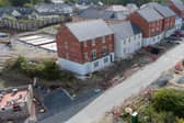 Pictures from the part-built estate in Bideford