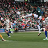 Xavier Amaechi scores the winner for Argyle