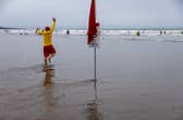 RNLI lifeguards will be on duty at Croyde (pictured) and Woolacombe this October half term. 
