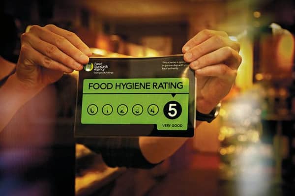 How did 20 North Devon businesses perform in the September round of food hygiene inspections?