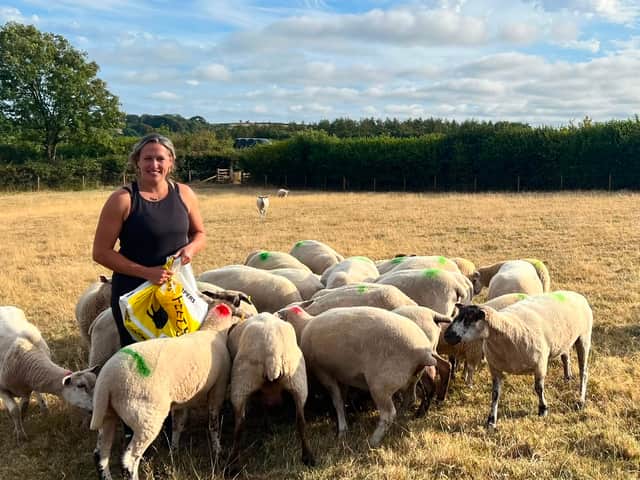 Torrington county councillor, farmer and cabinet member for rural affairs, Cheryl Cottle-Hunkin.