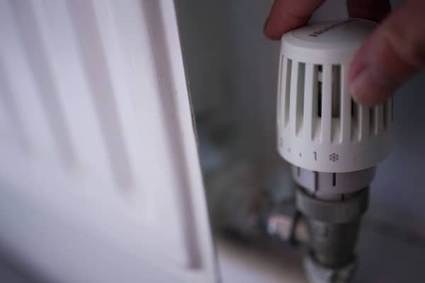 A general view of a domestic radiator room thermostat