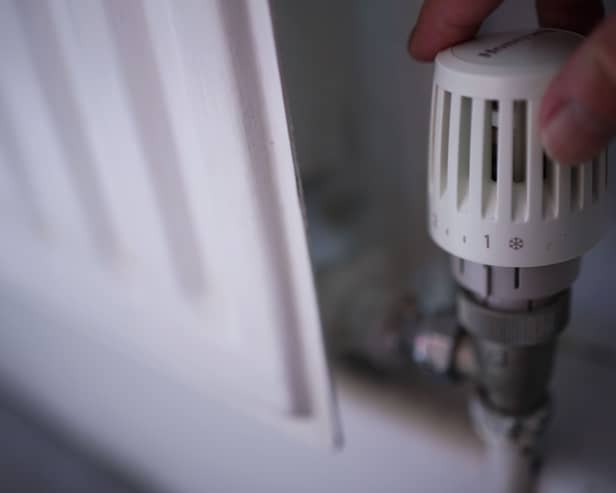 A general view of a domestic radiator room thermostat