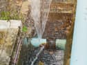 Several parts of Braunton were left without water this morning after a pipe burst in Caen Street overnight. For illustration only. 