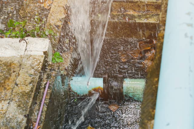Several parts of Braunton were left without water this morning after a pipe burst in Caen Street overnight. For illustration only.