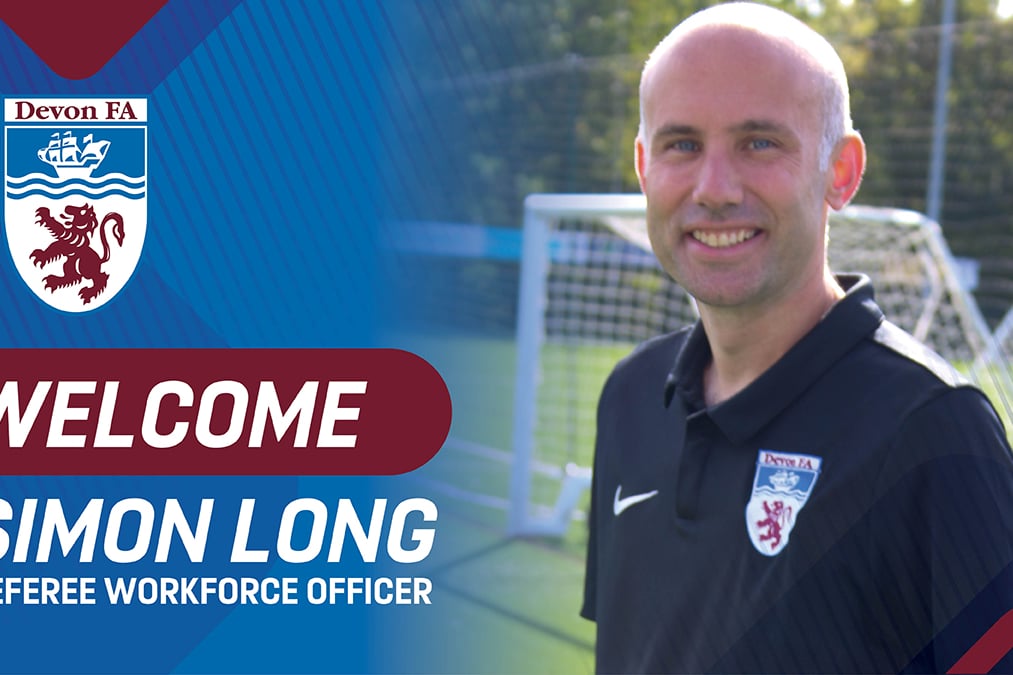 Former Premier League assistant referee Simon Long takes up key Devon FA role