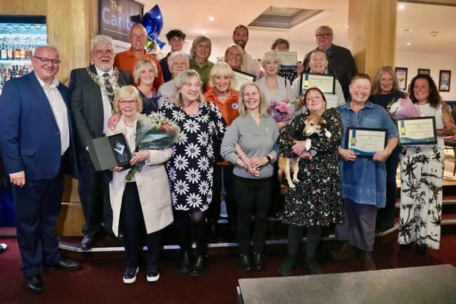 All of the 2026 Ilfracombe Community Awards winners following the ceremony at The Carlton Hotel. Credit: Ilfracombe Town Council