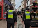 Street marshals in Barnstaple. The scheme will run until 2028 thanks to more funding from North Devon Council.