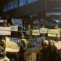 ‘Devon is not an AI growth zone’: Hundreds gather to oppose 850 acre North Devon data centre