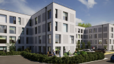 NDDH accommodation graphic Front elevation