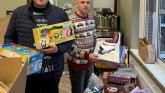 Westbank delivers 50 Christmas hampers to local families with support from Exeter businesses