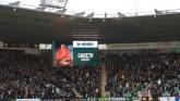 Tributes to Argyle fan Gareth Hussey. Pic from PPAUK