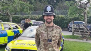 RAF Reservist returns to the Barnstaple Police Team