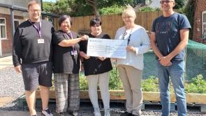 Youth centre garden gets a blooming boost