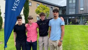 West Buckland School's Year 11 students celebrate triumph