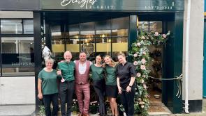 Ian Roome celebrates Grand Opening of new Barnstaple florist