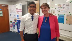 Raising dentistry during PM's visit to North Devon - Selaine Saxby