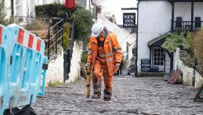 Thousands of Clovelly cobbles carefully removed and returned to bring in superfast broadband