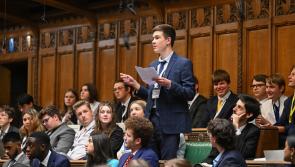 North Devon Youth MP Tymek speaks in the House of Commons