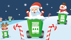 When are Torridge Christmas waste and recycling collections?