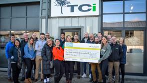 Barnstaple construction firm raises more than £12,000 for Family Compass 