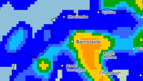 Heavy rain to drench Devon