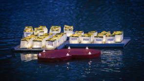 Candles light up lake during special commemorative event at Kenwith Castle