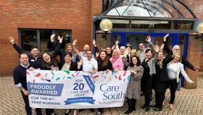 Care South rated top care provider for fourth year running 
