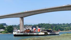 All aboard the Waverley: Paddle steamer makes a triumphant return to North Devon waters