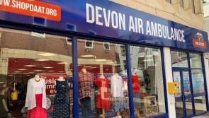 Barnstaple air ambulance charity shop wins prestigious award