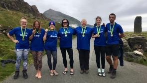 Fundraisers conquer Three Peaks Challenge