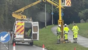 New speed camera installed on local road
