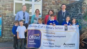 Primary school celebrates “outstanding” Ofsted report

