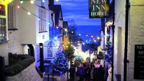 Clovelly lights up for RNLI