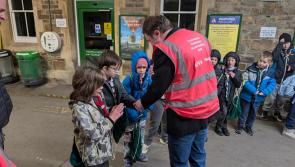 Barnstaple cubs earn railway safety badge in station clean-up
