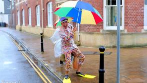 Pictures: Barnstaple Carnival entrants gather before devastating washout