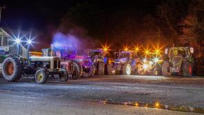 Festive tractors and crowds transform Tavistock in Christmas night parade