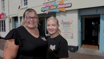 Local girls ‘Spill the Beans’ on new business venture