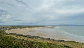 Saunton beach police cordon credit Bulletin Media 3 crop