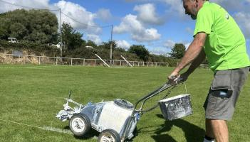 Volunteers working at Appledore FC